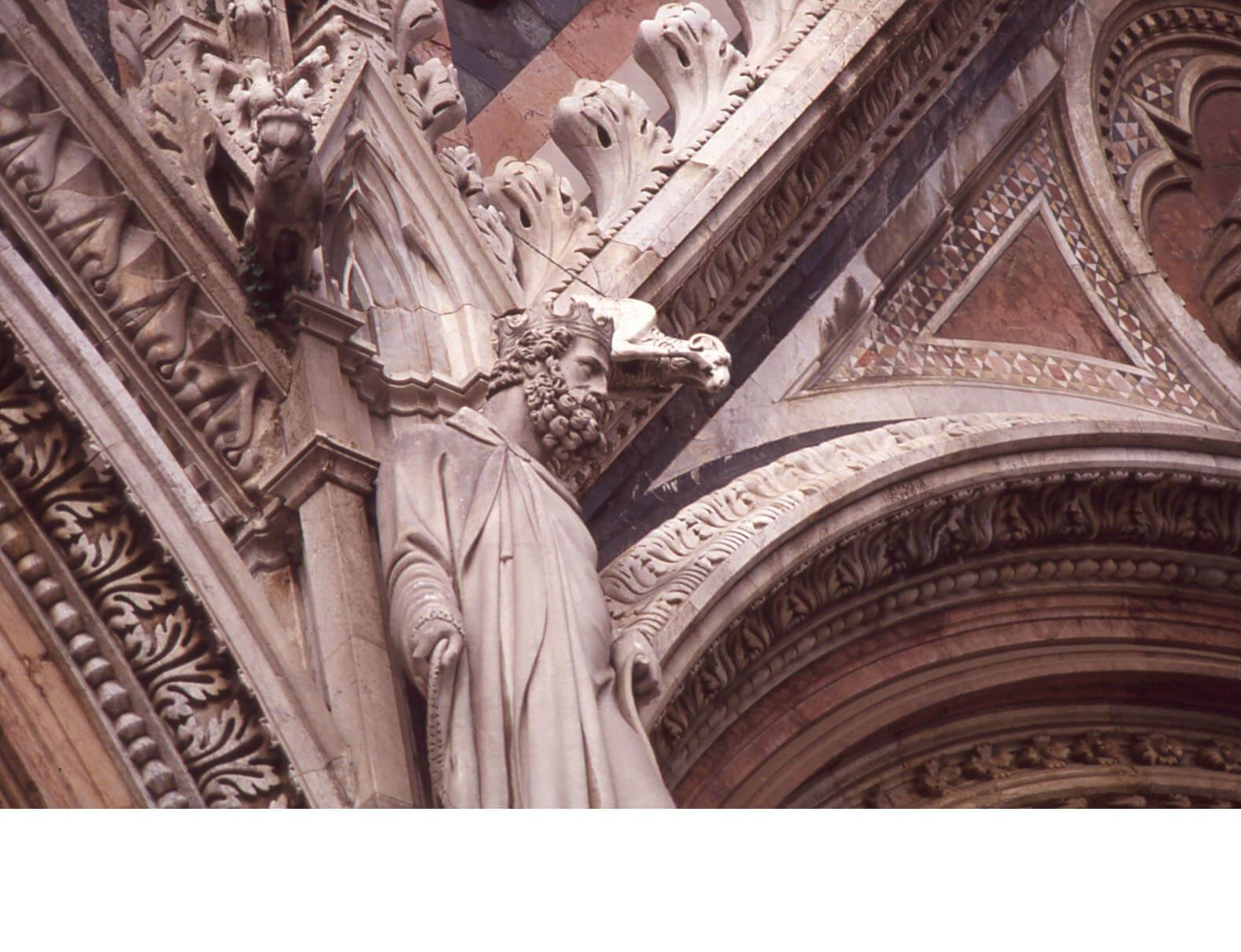 10 Siena - Duomo (détail) - 1993