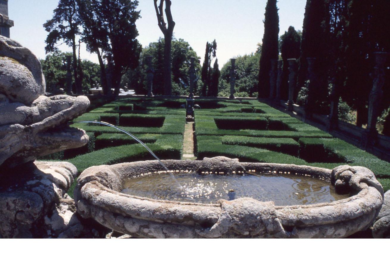 Caprarola, jardin de la Palazzina, 1999