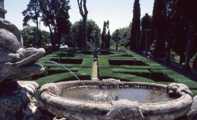 Caprarola, jardin de la Palazzina,1999