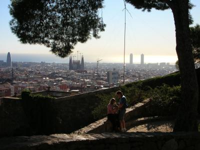 Les amoureux du Parc Güell - Barcelone - 2011