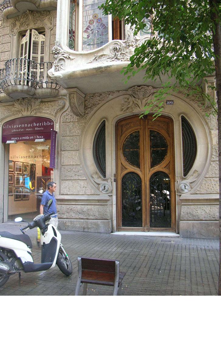 22 Casa Ramon Sala - carrer Enric Granados, 106 - architecte Domenech Boada i Piera - 1906