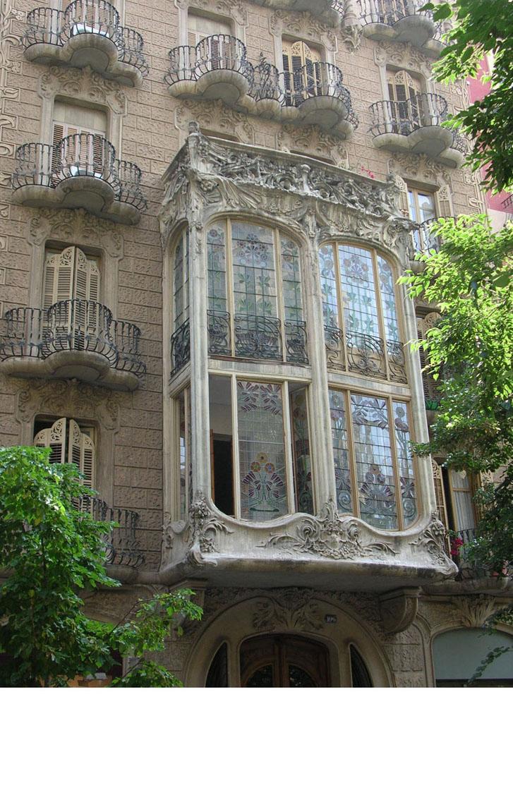 23 Casa Ramon Sala - carrer Enric Granados, 106 - architecte Domenech Boada i Piera - 1906