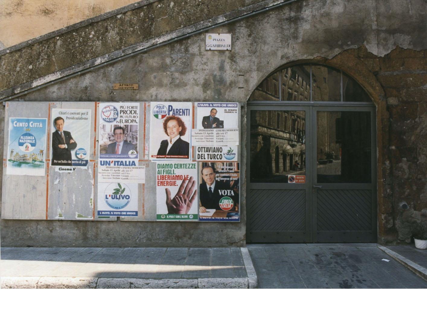 31- Pitigliano, 15 avril 1996 avant les élections