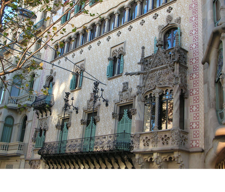 4 Casa Amatller - passeig de Gràcia, 41 - architecte Josep Puig i Cadafalch - 1898