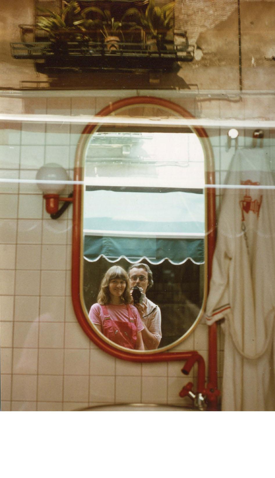 6- Autoportrait avec Martine, Venise, 1982