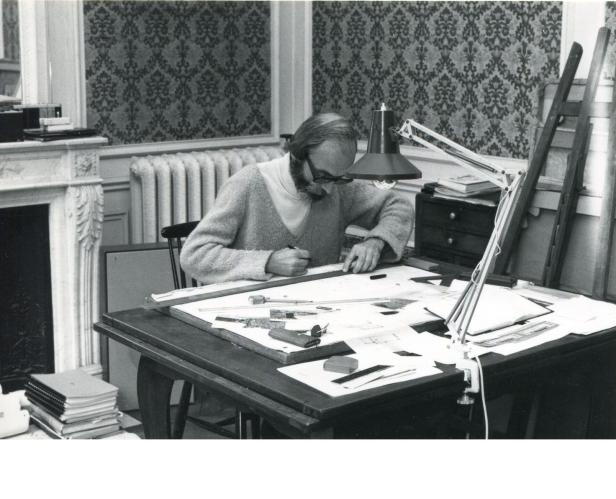 1 Jacques Dugied, décorateur de cinéma, réalisateur, peintre, mon père - 1981