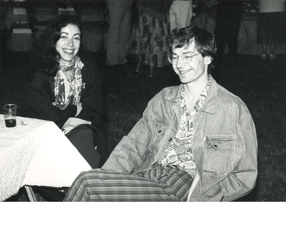 18 Marilén Iglesias Breuker et Luc Petton - le Mas de la Danse à Fontvieille - 1987