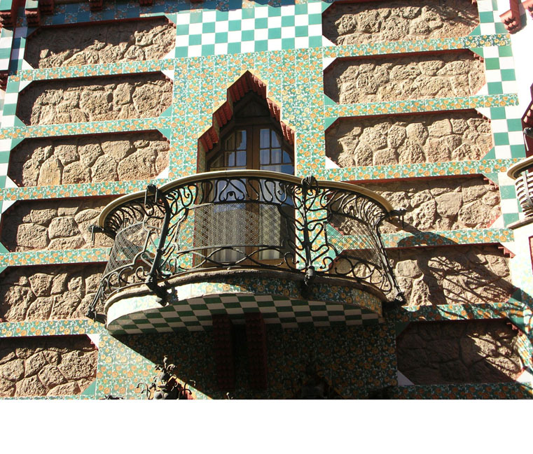 2 Casa Vicens - carrer de les Carolines, 20-26 - architecte Antonio Gaudi - 1883