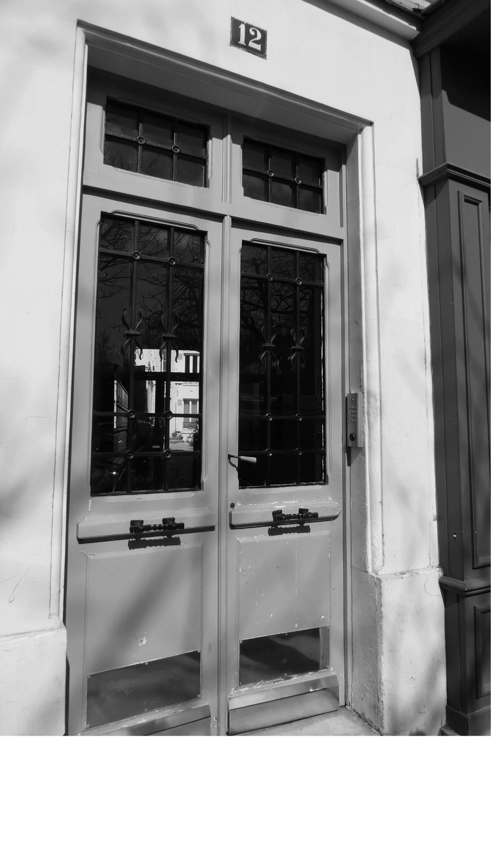 2 - Paris, 12 boulevard Edgard Quinet 1950-1961