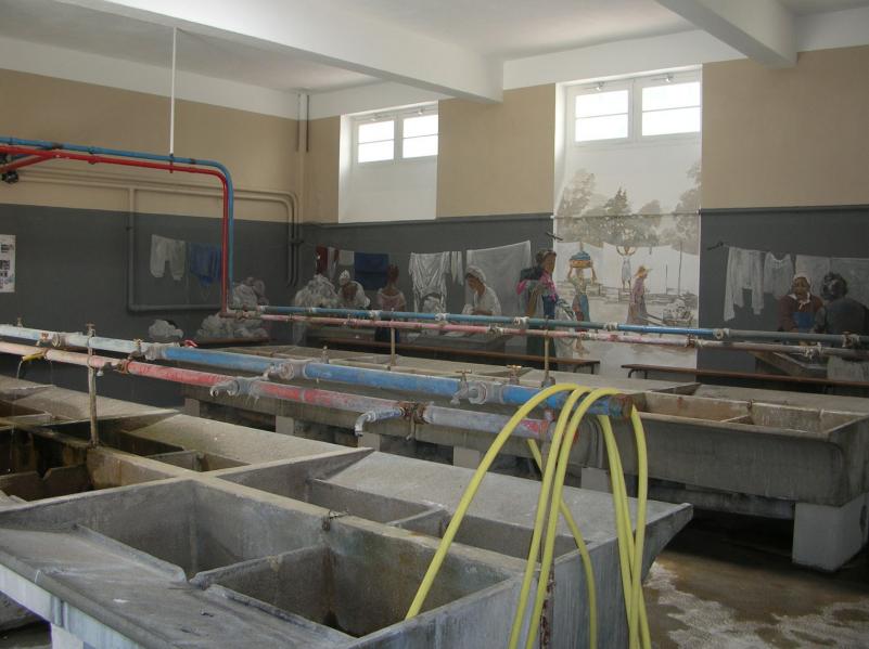 Lavoir années 50 à Vernet les Bains - 2014