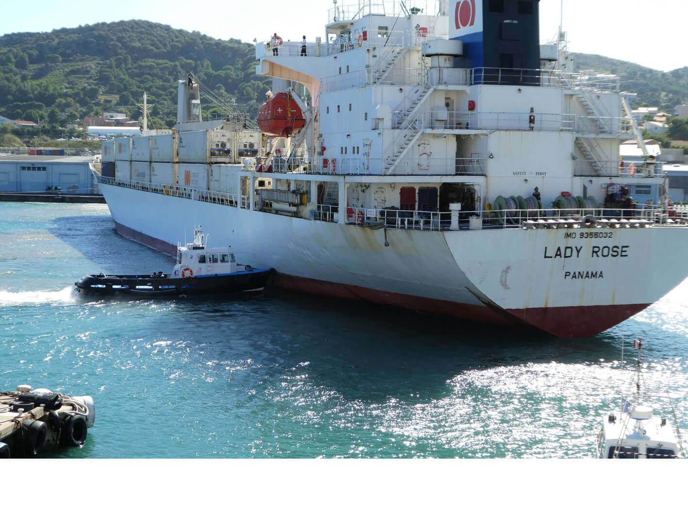 Lady Rose à Port-Vendres, 2019