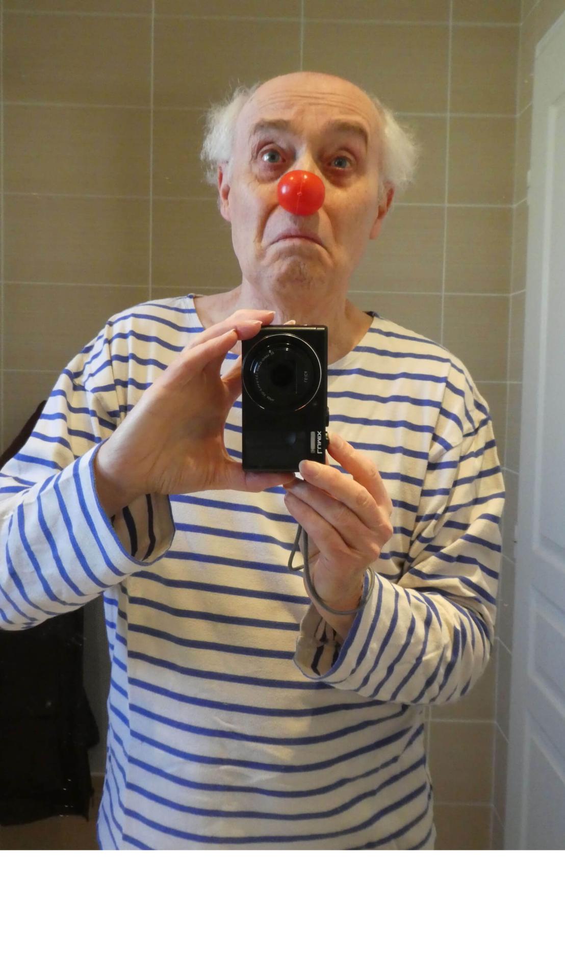 Autoportrait n°9 - Tristesse de clown, 2022
