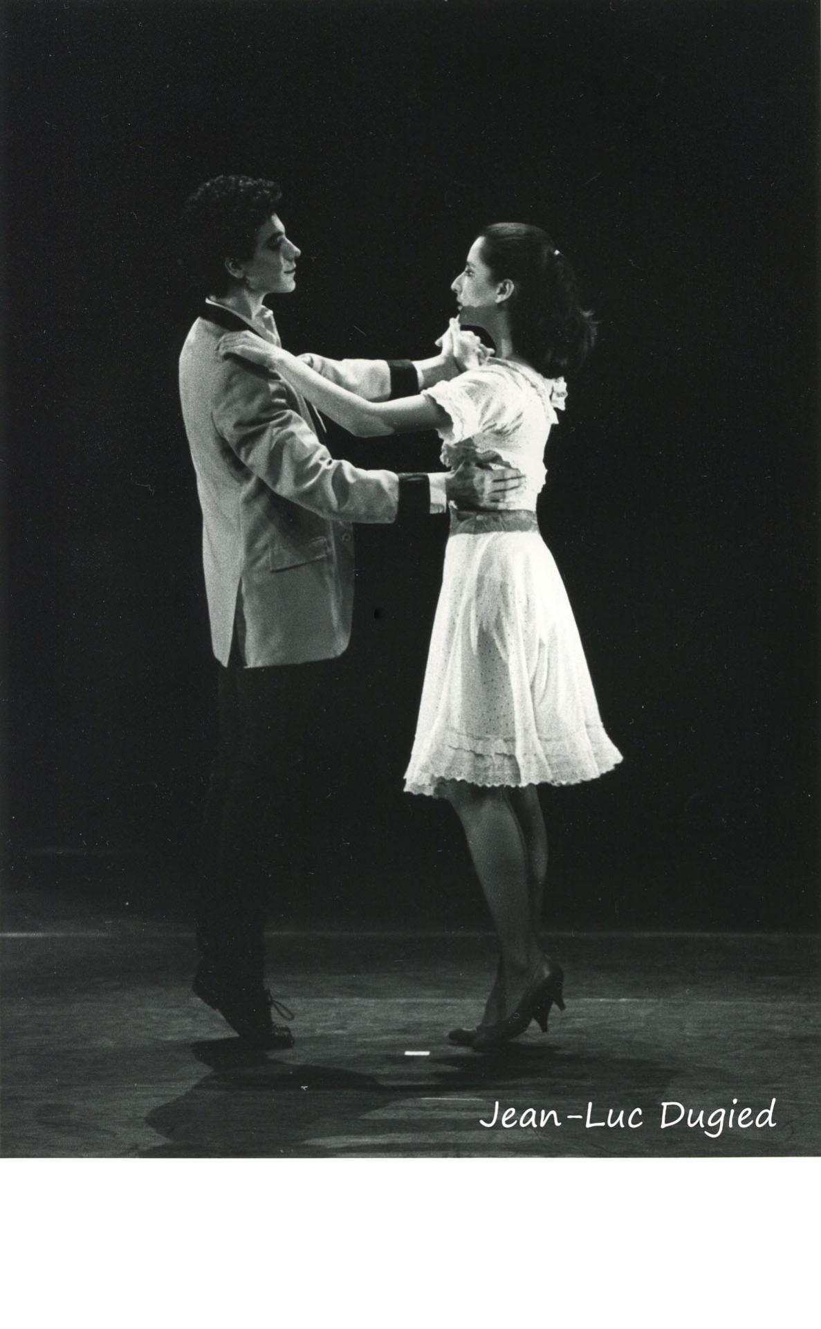 26 Jeune Ballet de France 3 - west side story - chor. Daryl Gray et Philippe Cohen - Fabrice Herrault et Caroline Soulan - 1986