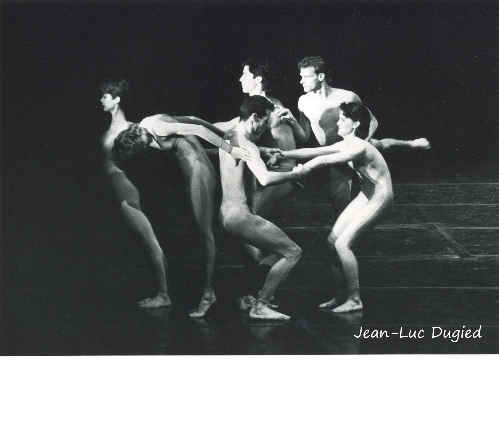 6 Cunningham Merce - event d'inauguration de la biennale de Lyon - 1984