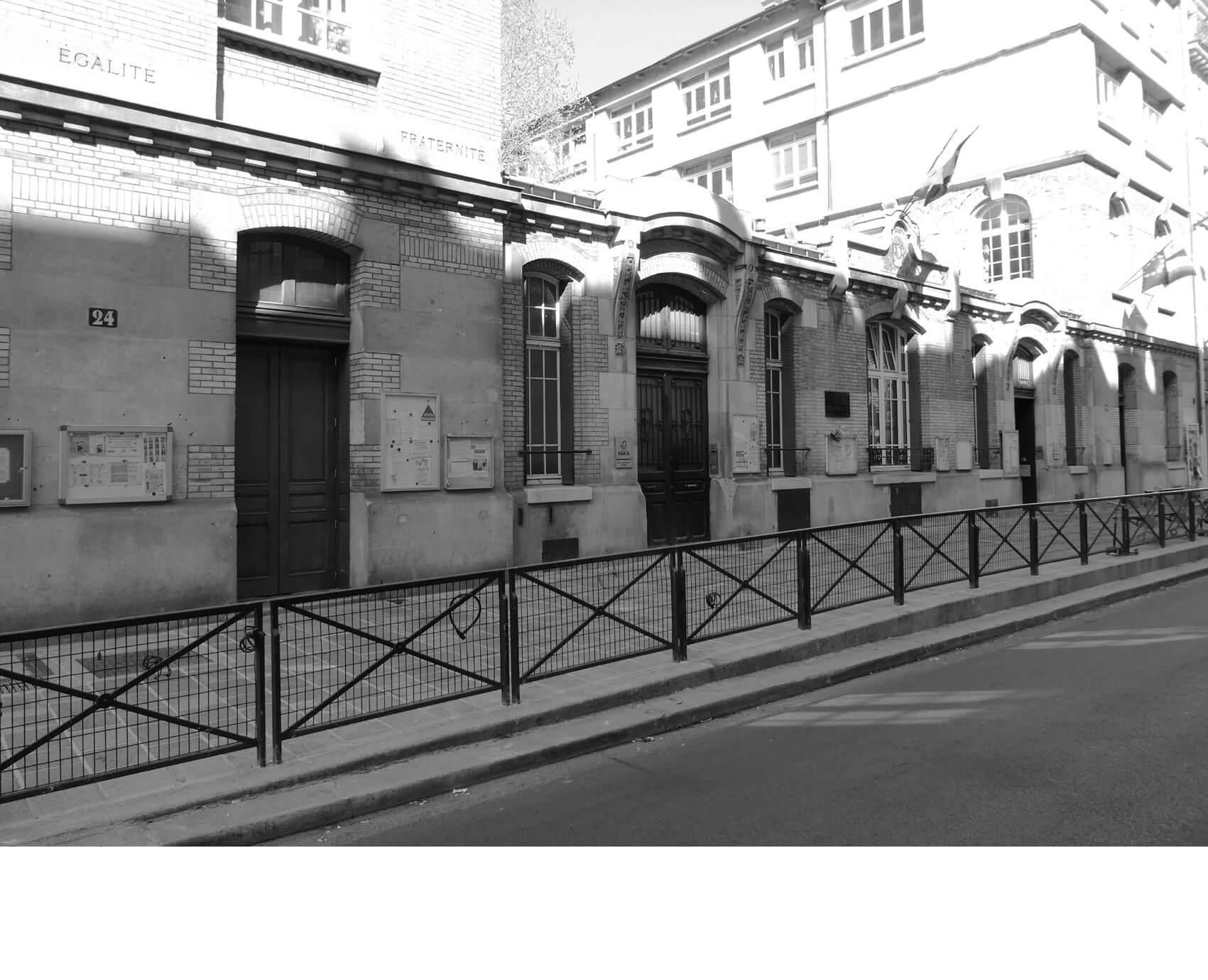 6 - Paris, école maternelle rue Delambre 1952-1956