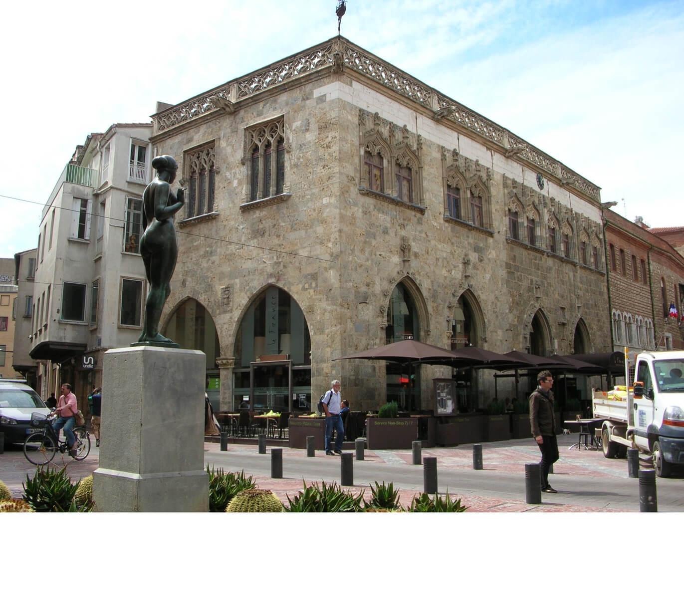 6 Perpignan, 2012 - la loge de mer et la Vénus de Maillol