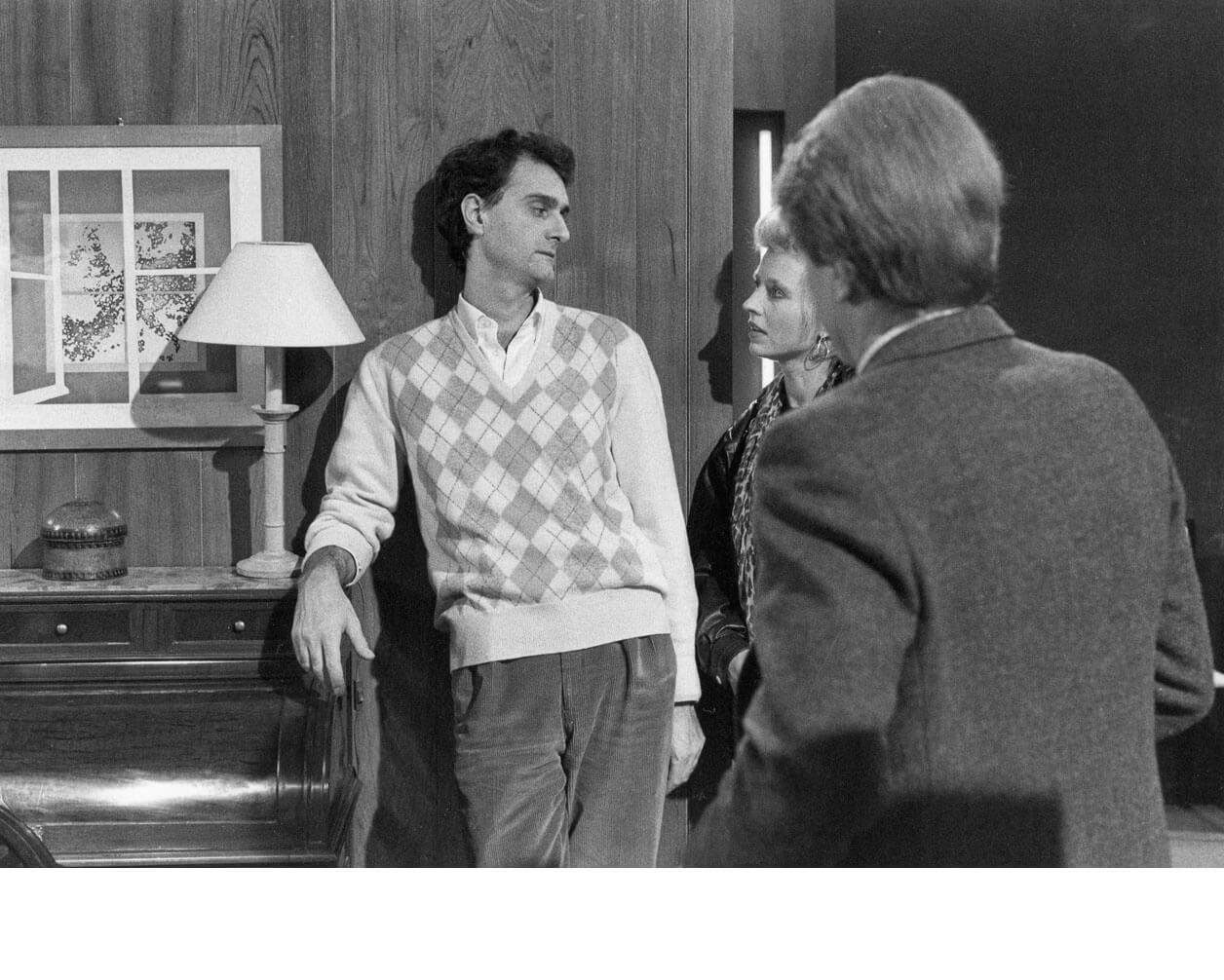 8 Pierre Boutron, Hanna Schygulla et André Dussollier - L'aide-mémoire - 1983